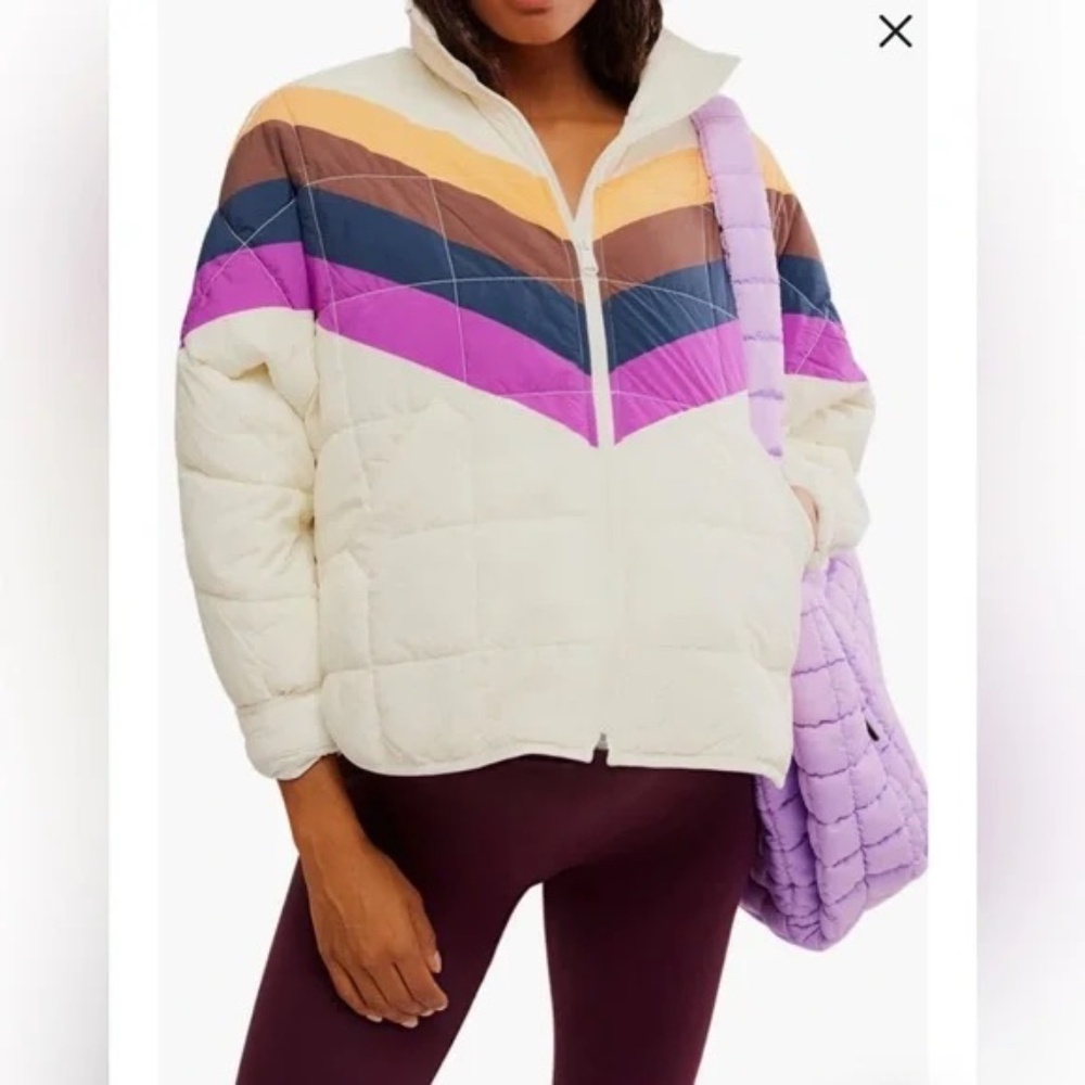 NWT Free People Movement x Hatch Pippa Packable Puffer Jacket - size M - Picture 1 of 8